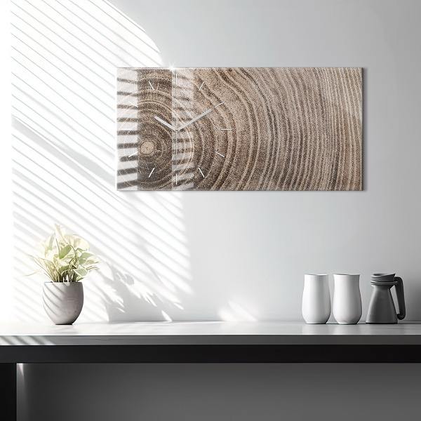 Horizontal wall clock Trunk