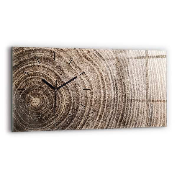 Horizontal wall clock Trunk