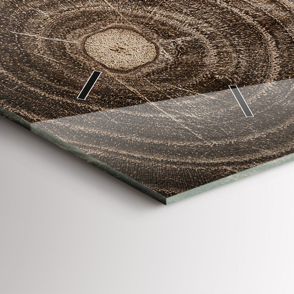 Horizontal wall clock Trunk