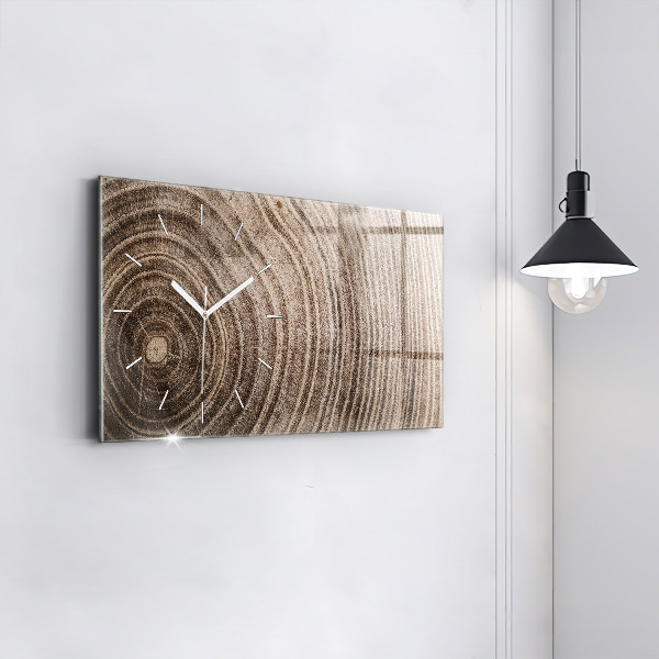 Horizontal wall clock Trunk