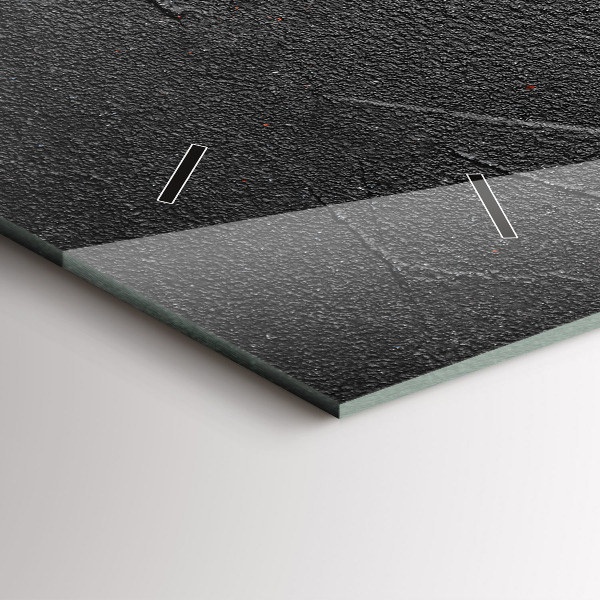 Horizontal wall clock Red peppers