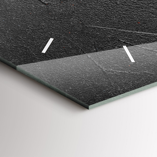 Horizontal wall clock Red peppers