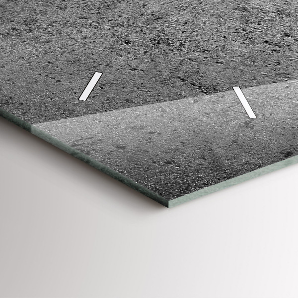 Horizontal wall clock Industrial wall