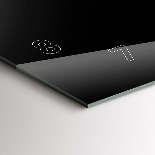 Horizontal wall clock Lemons