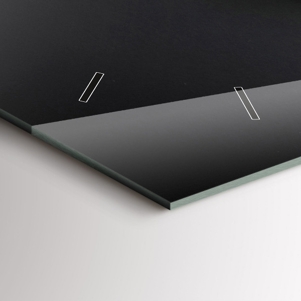 Horizontal wall clock A cup of coffee