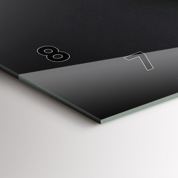 Horizontal wall clock A cup of coffee