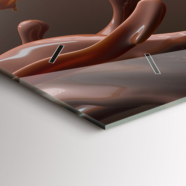 Horizontal wall clock Cocoa