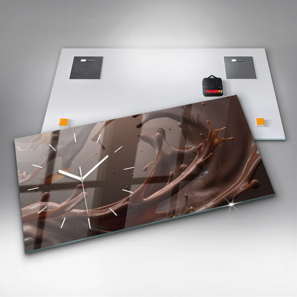 Horizontal wall clock Cocoa