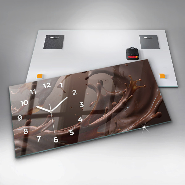 Horizontal wall clock Cocoa