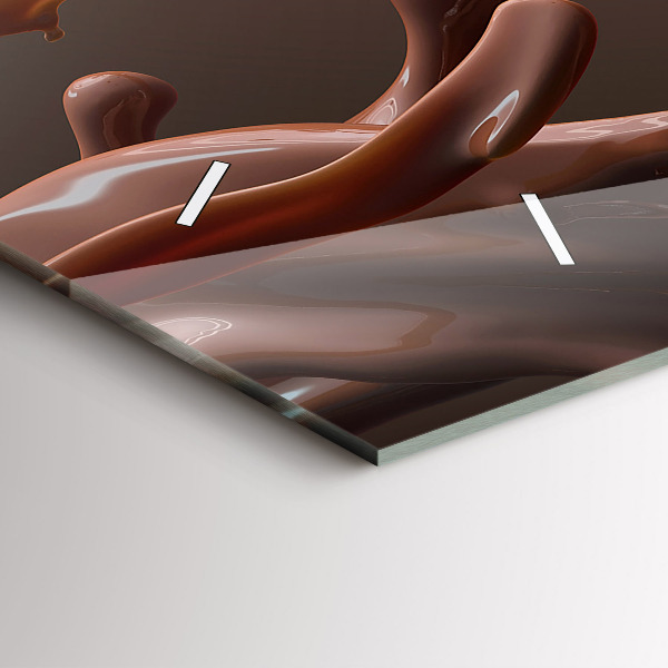 Horizontal wall clock Cocoa