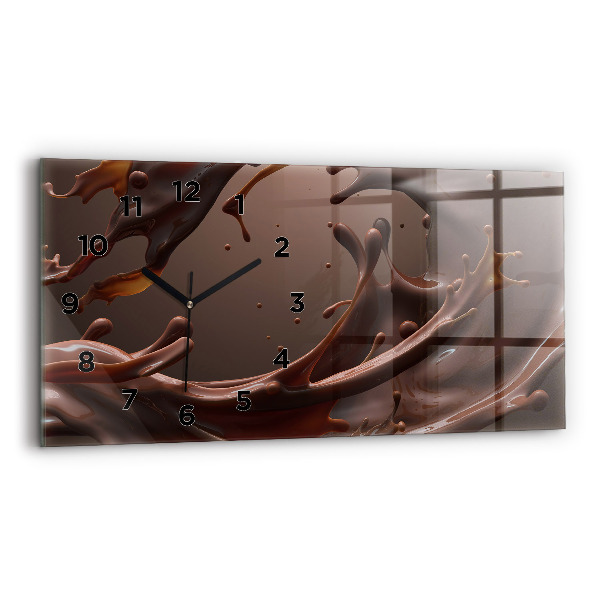 Horizontal wall clock Cocoa