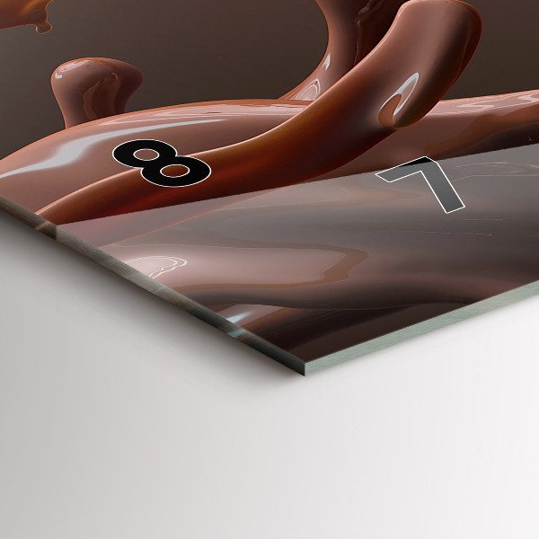 Horizontal wall clock Cocoa