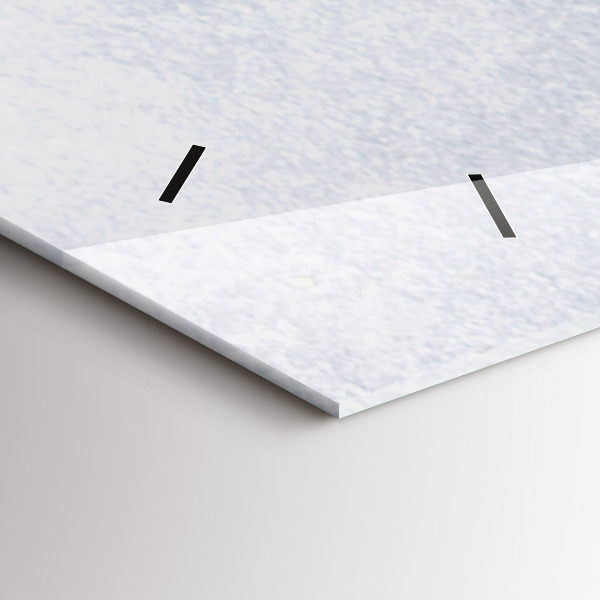 Horizontal wall clock A piece of cake