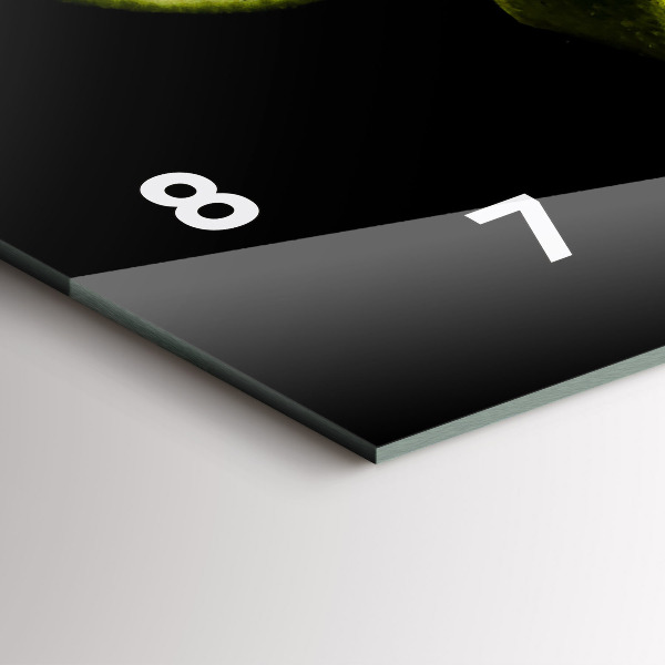 Horizontal wall clock Limes