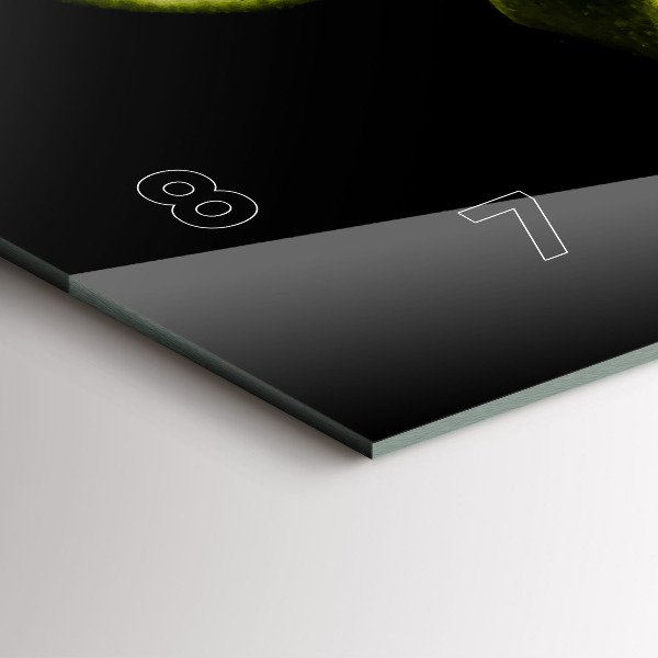 Horizontal wall clock Limes