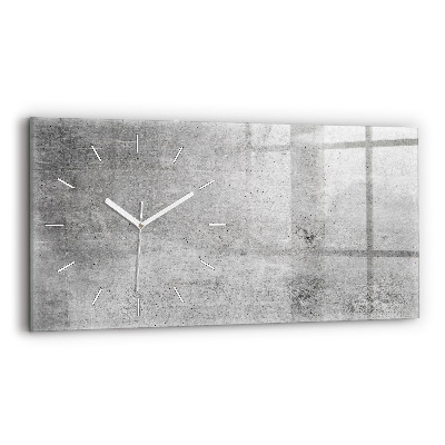 Horizontal wall clock Raw wall