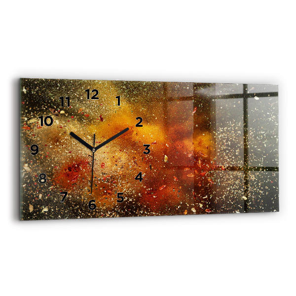 Horizontal wall clock Spice abstraction
