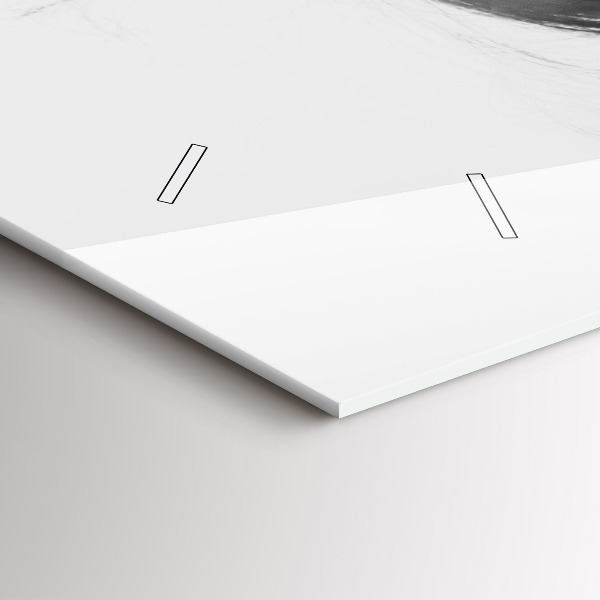 Horizontal wall clock Human Thought Sensitivity