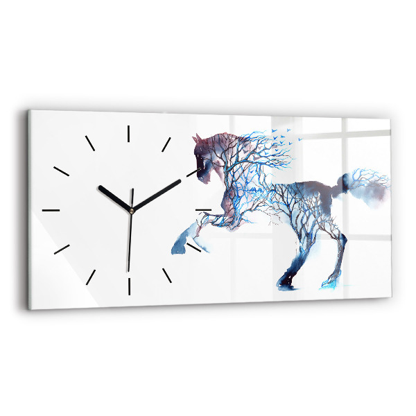 Horizontal wall clock Animal Nature Altruism