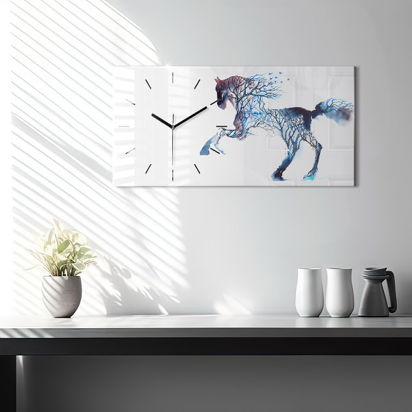 Horizontal wall clock Animal Nature Altruism