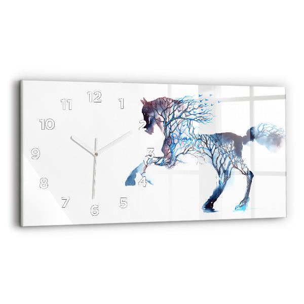Horizontal wall clock Animal Nature Altruism