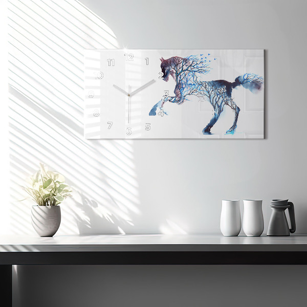 Horizontal wall clock Animal Nature Altruism