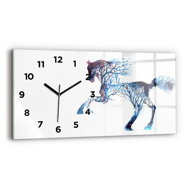 Horizontal wall clock Animal Nature Altruism