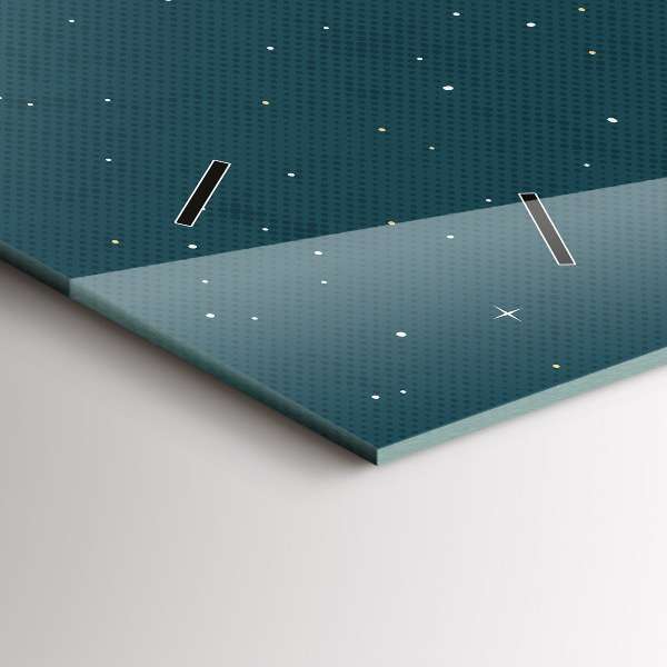 Horizontal wall clock Children's imagination