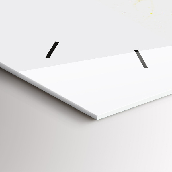 Horizontal wall clock Portrait of a Mysterious Woman