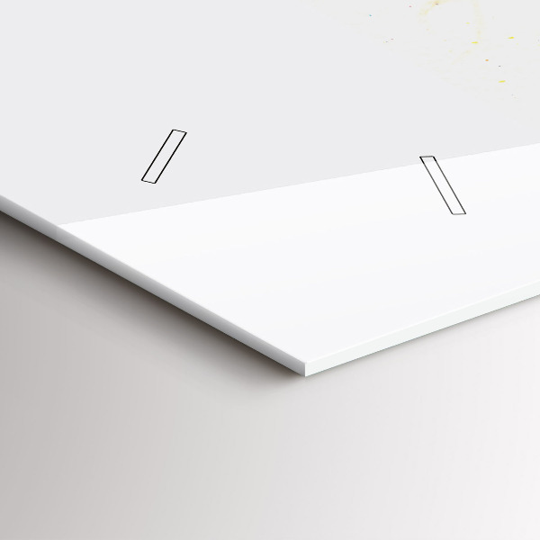 Horizontal wall clock Portrait of a Mysterious Woman