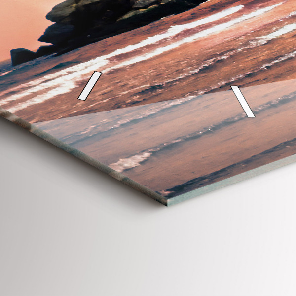 Horizontal wall clock Sherman Coast