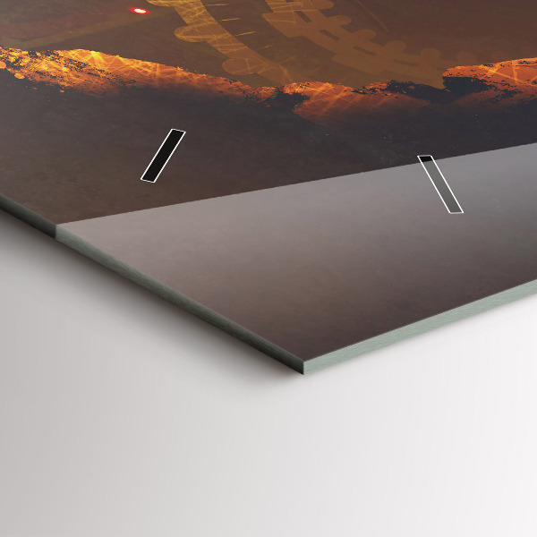 Horizontal wall clock Time – Mechanism