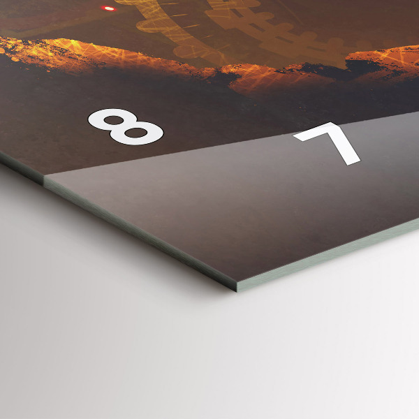 Horizontal wall clock Time – Mechanism