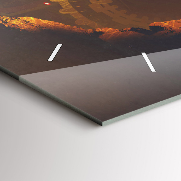 Horizontal wall clock Time – Mechanism