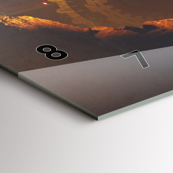 Horizontal wall clock Time – Mechanism