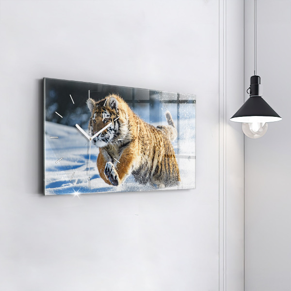 Horizontal wall clock A Brave Step Forward