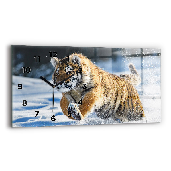 Horizontal wall clock A Brave Step Forward