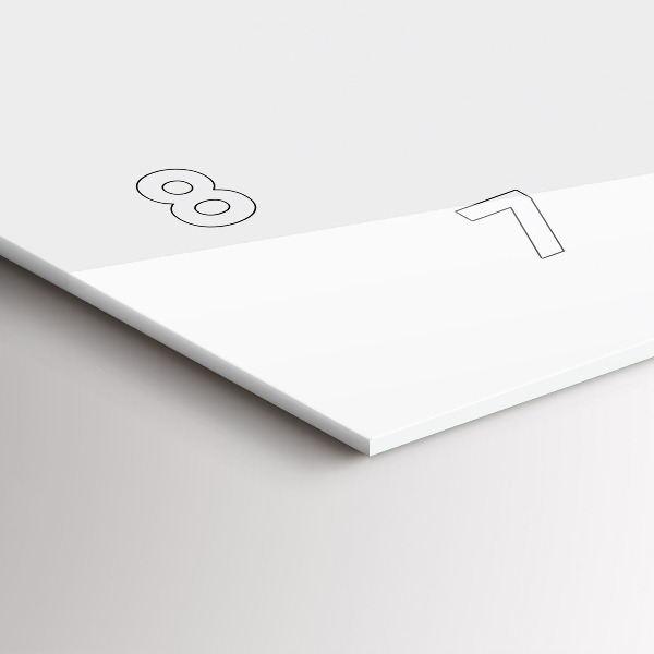 Horizontal wall clock Last Days of Vacation Fashion