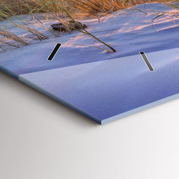 Horizontal wall clock Polish Sunny Sea