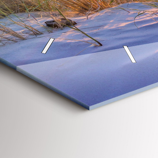 Horizontal wall clock Polish Sunny Sea