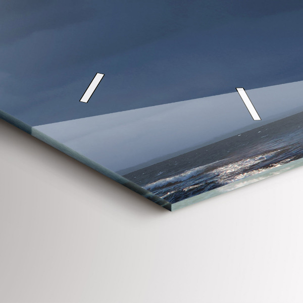 Horizontal wall clock Lighthouse