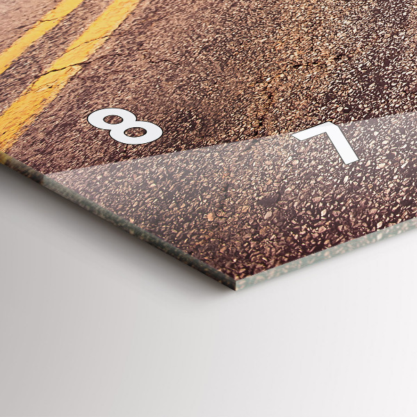 Horizontal wall clock Route 66 USA