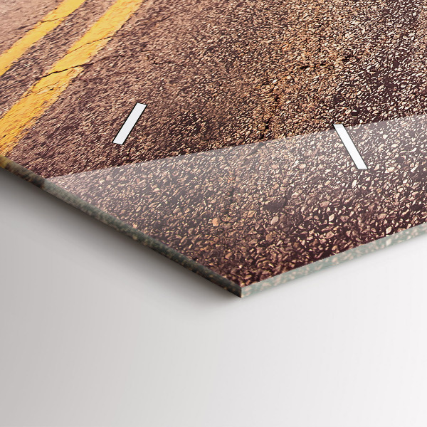 Horizontal wall clock Route 66 USA