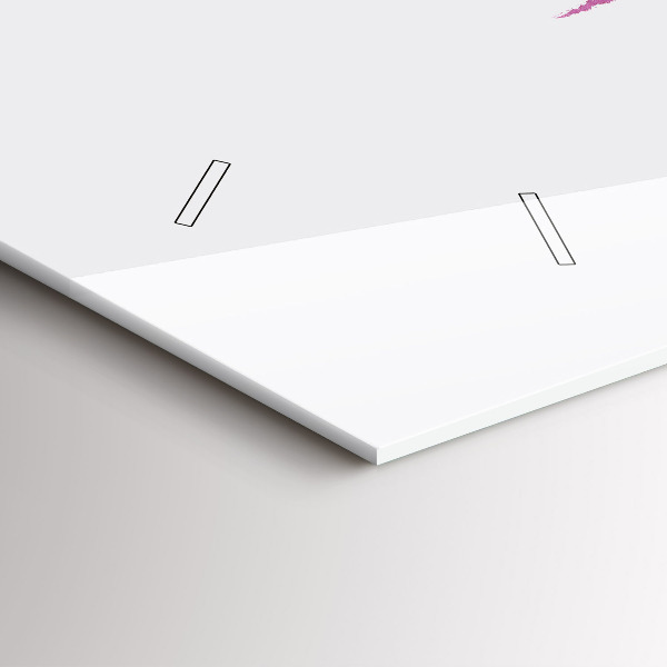 Horizontal wall clock Runner illustration