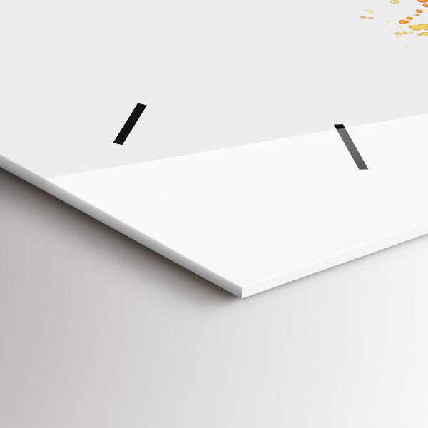 Horizontal wall clock Painted bike