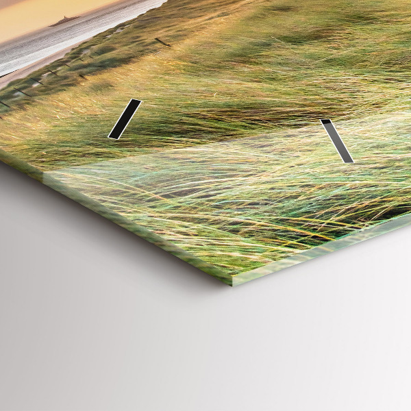 Horizontal wall clock Lighthouse