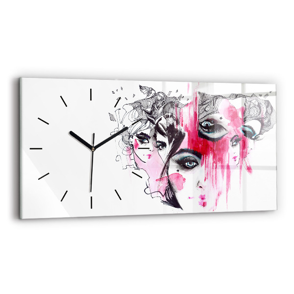 Horizontal wall clock Many Faces of Abstraction