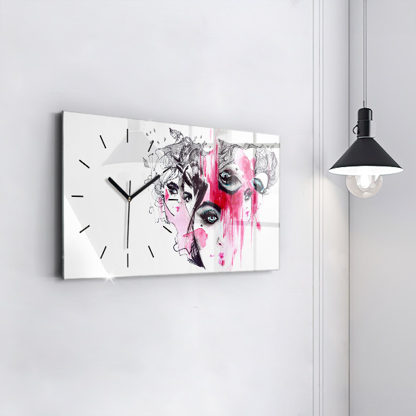 Horizontal wall clock Many Faces of Abstraction