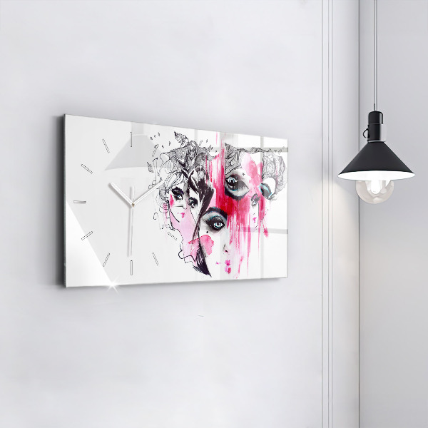 Horizontal wall clock Many Faces of Abstraction