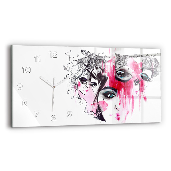 Horizontal wall clock Many Faces of Abstraction